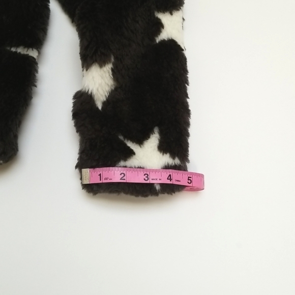 Macy's Kids Epic Threads Girls Black Faux Fur White Star … - Picture 16 of 17